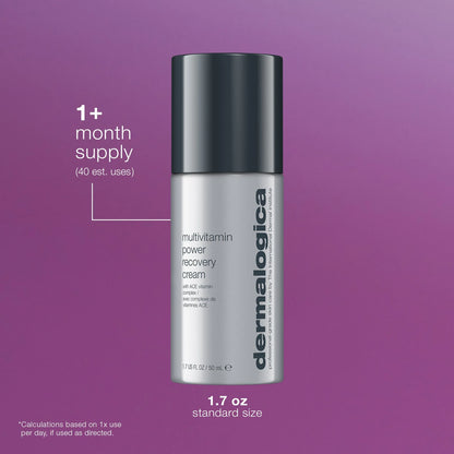 New! Multivitamin Power Recovery Cream